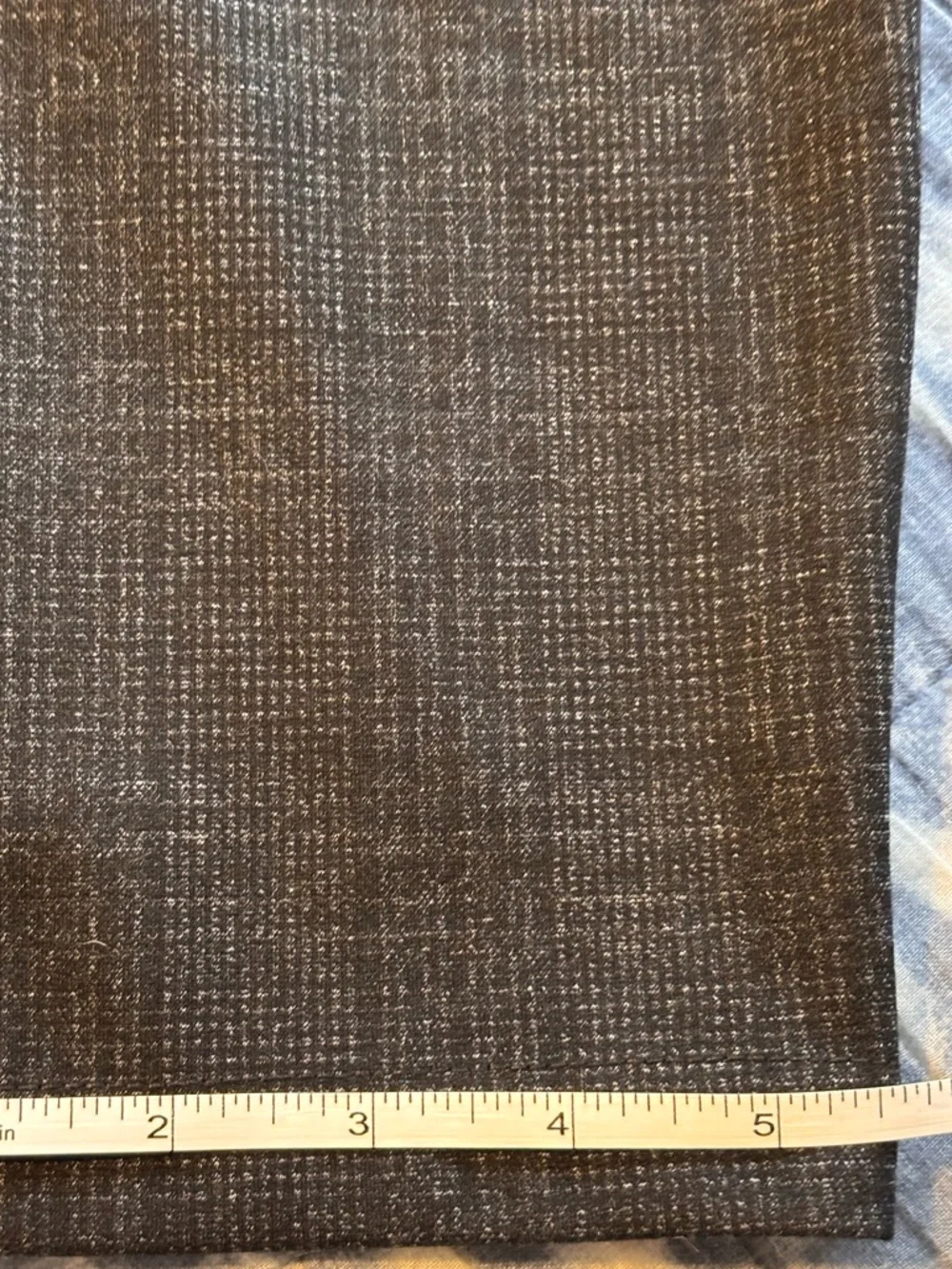 🌸 Nanette Lepore Plaid Charcoal Pull On Pants Size Large Office Career Casual